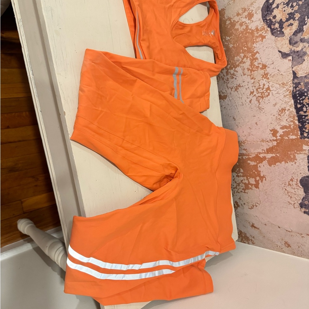 Noli Bright Orange Activewear Gym Set